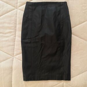Express black pencil skirt